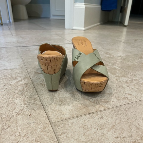 Kork-ease green wedges - Picture 4 of 4